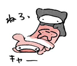 Ochibi-Osyaberi Sticker sticker #12928786