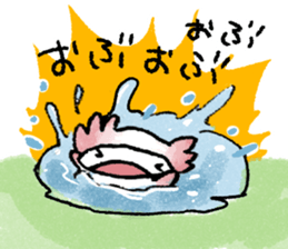 Ochibi-Osyaberi Sticker sticker #12928792