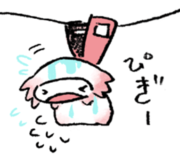 Ochibi-Osyaberi Sticker sticker #12928793