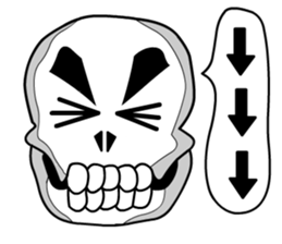 Skeleton prince sticker #12929182