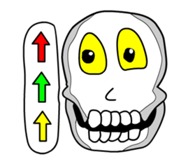 Skeleton prince sticker #12929190