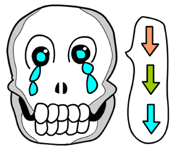 Skeleton prince sticker #12929191