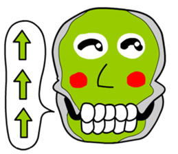 Skeleton prince sticker #12929193