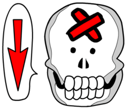 Skeleton prince sticker #12929194