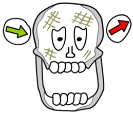 Skeleton prince sticker #12929197