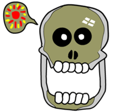 Skeleton prince sticker #12929201