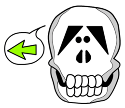 Skeleton prince sticker #12929205