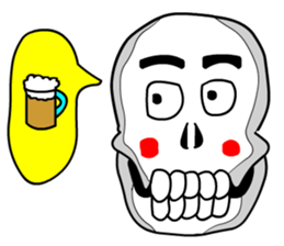 Skeleton prince sticker #12929210