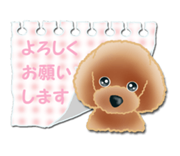 TOY POODLE TOY POODLE V2 sticker #12929815