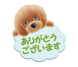 TOY POODLE TOY POODLE V2 sticker #12929821