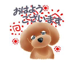 TOY POODLE TOY POODLE V2 sticker #12929823
