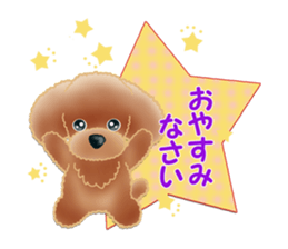 TOY POODLE TOY POODLE V2 sticker #12929825