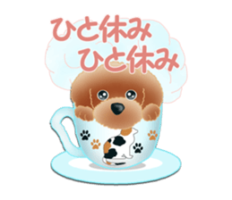 TOY POODLE TOY POODLE V2 sticker #12929829