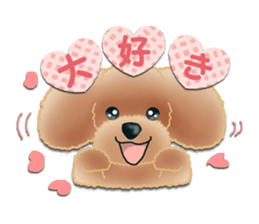 TOY POODLE TOY POODLE V2 sticker #12929835
