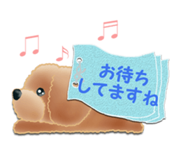 TOY POODLE TOY POODLE V2 sticker #12929853