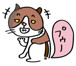 THE CAT - blood group is B sticker #12930420