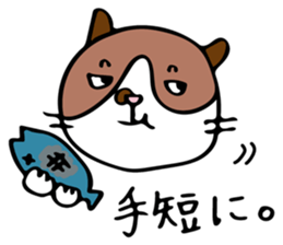 THE CAT - blood group is B sticker #12930423