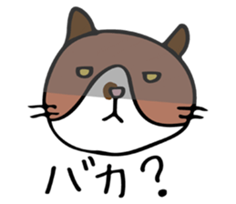 THE CAT - blood group is B sticker #12930436