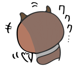 THE CAT - blood group is B sticker #12930447