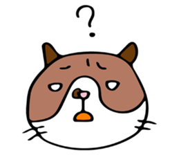 THE CAT - blood group is B sticker #12930453