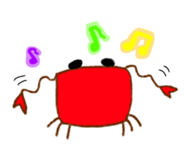 Mr.Crab&Mr.Pixie frog sticker #12930900