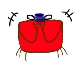 Mr.Crab&Mr.Pixie frog sticker #12930908