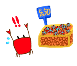 Mr.Crab&Mr.Pixie frog sticker #12930914