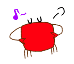 Mr.Crab&Mr.Pixie frog sticker #12930915