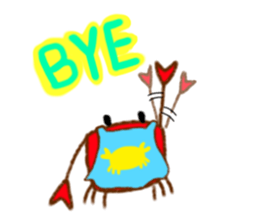 Mr.Crab&Mr.Pixie frog sticker #12930917