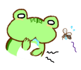Mr.Crab&Mr.Pixie frog sticker #12930921