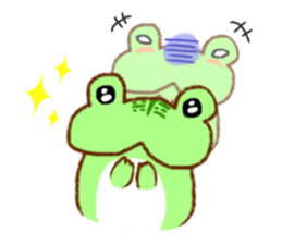 Mr.Crab&Mr.Pixie frog sticker #12930922