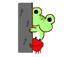 Mr.Crab&Mr.Pixie frog sticker #12930927