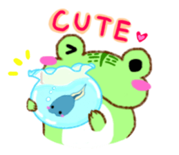 Mr.Crab&Mr.Pixie frog sticker #12930930