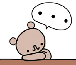 Rabbit & panda, sometimes a bear. sticker #12931598