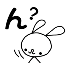 Rabbit & panda, sometimes a bear. sticker #12931604