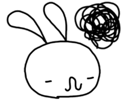 Rabbit & panda, sometimes a bear. sticker #12931618