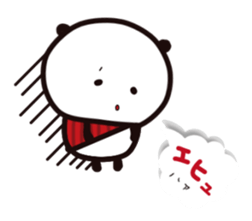 KOREAN PANDA1 sticker #12931717