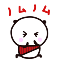 KOREAN PANDA1 sticker #12931720