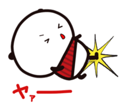 KOREAN PANDA1 sticker #12931727