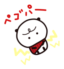 KOREAN PANDA1 sticker #12931743