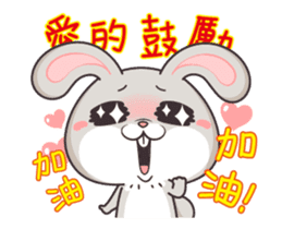 very miss rabbit"2" sticker #12932350