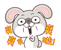 very miss rabbit"2" sticker #12932355