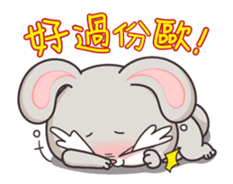 very miss rabbit"2" sticker #12932359