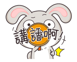 very miss rabbit"2" sticker #12932368