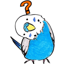 Bird life ruriharu sticker #12932646