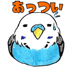 Bird life ruriharu sticker #12932657