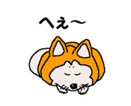 Shiba inu MOMO chan the third as well 32 sticker #12932808