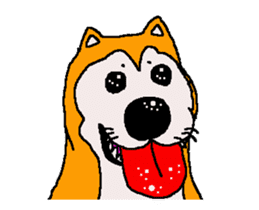 Shiba inu MOMO chan the third as well 32 sticker #12932818