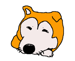 Shiba inu MOMO chan the third as well 32 sticker #12932820