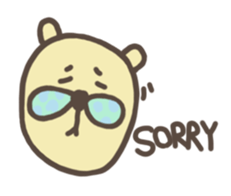 bow-knot & bear sticker #12933564